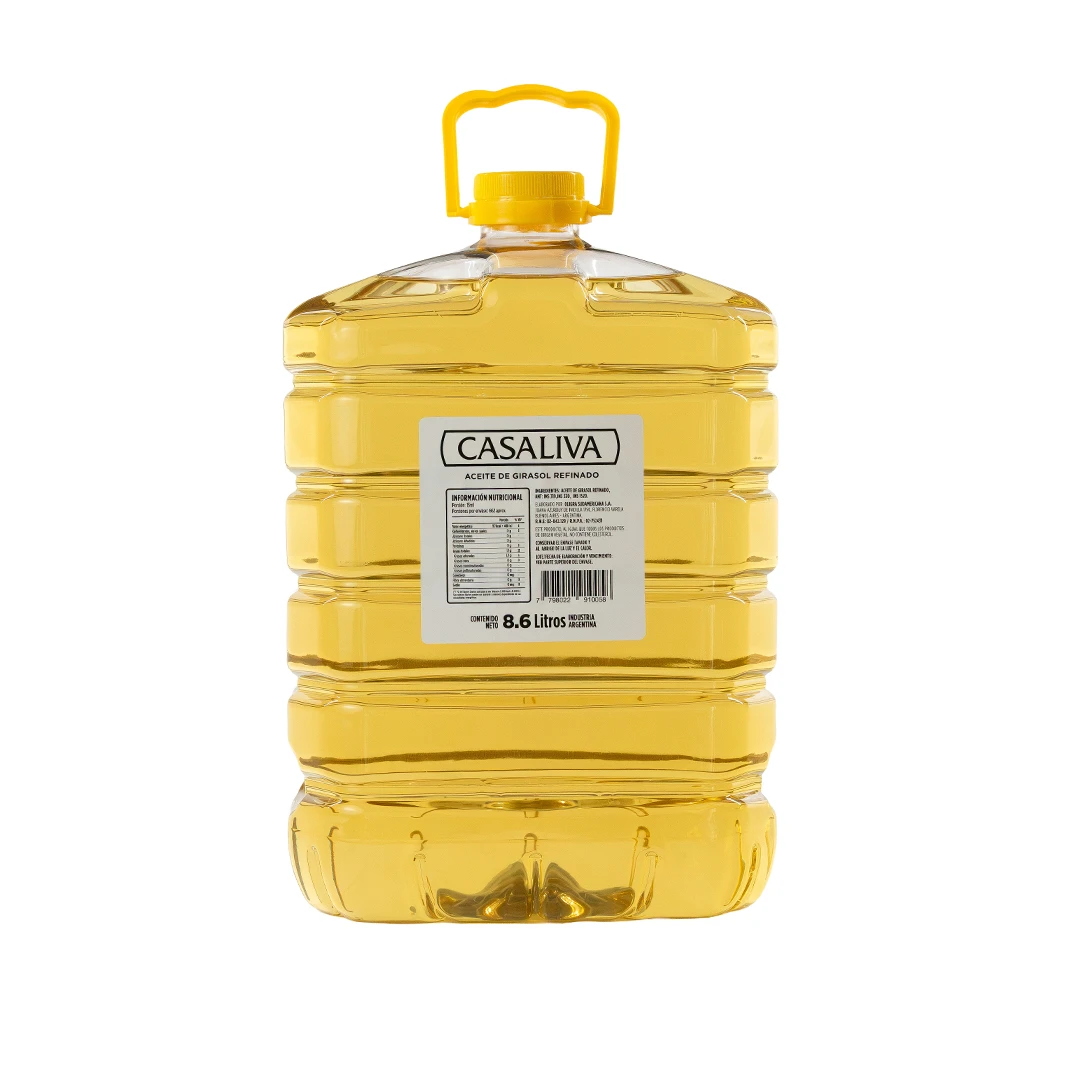 Aceite de Girasol Refinado 8,6 Lt. — vista 1